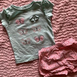 Carter’s butterfly outfit.